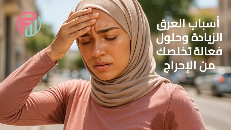 فرط التعرق عند النساء: أسباب العرق الزيادة وحلول فعالة تخلصك من الإحراج