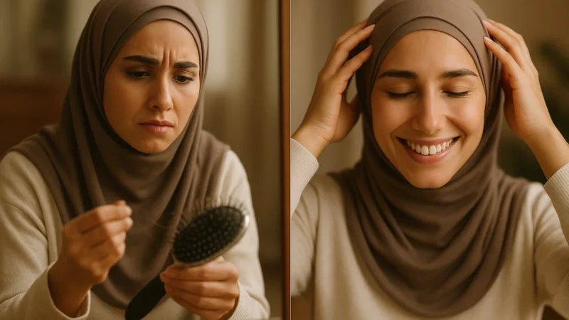 ليه شعرك بيقع؟ وإزاي تحافظي على اللي باقي فوق راسك؟